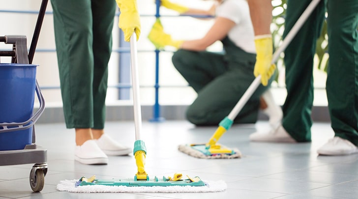 Professional Commercial Floor Cleaning